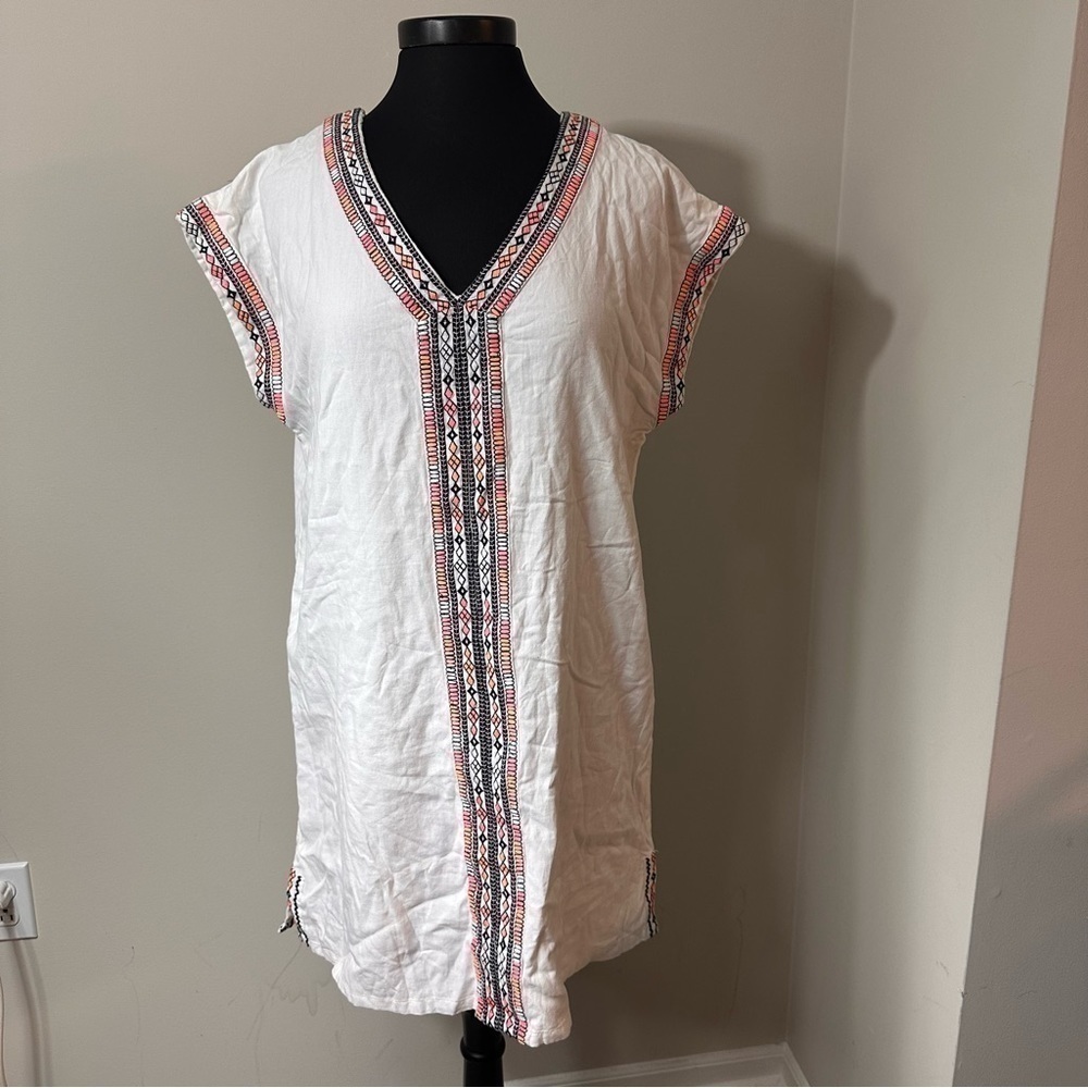 NWT Artisan NY White Dress in Size Large